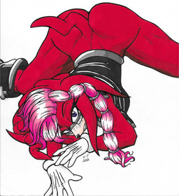 anthro ass_up blush boots braided_hair braided_ponytail butt clothing eyelashes eyewear female footwear glasses gloves hair half-closed_eyes handwear jacket leather leather_boots leather_clothing leather_footwear leather_jacket leather_topwear narrowed_eyes pink_hair ponytail pose presenting presenting_hindquarters purple_eyes red_body red_skin shoes simple_background solo topwear white_background white_clothing white_gloves white_handwear year harmonydescent archie_comics sega sonic_the_hedgehog_(archie) sonic_the_hedgehog_(comics) sonic_the_hedgehog_(series) lara-su echidna mammal monotreme 2016 dated hi_res pinup signature
