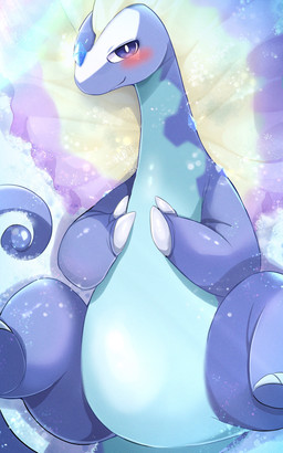 ambiguous_feral ambiguous_gender bird's-eye_view blue_body blue_countershading blue_eyes blush claws closed_smile countershading curled_tail feral forehead_gem gem half-closed_eyes high-angle_view long_tail looking_at_viewer lying lying_on_ground mouth_closed multicolored_body narrowed_eyes on_back on_ground quadruped smile snow snowing solo tail toe_claws two_tone_body prrrrrrmine nintendo pokemon aurorus fossil_pokemon generation_6_pokemon pokemon_(species) 2023 5:8 absurd_res digital_drawing_(artwork) digital_media_(artwork) hi_res shaded soft_shading