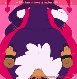 anthro bent_over clothing comic_panel doggystyle duo first_person_view from_behind_position holidays male male/male male_pov penetrating_pov self_insert sex text torn_clothing alonzodrawsafterdark hellaverse helluva_boss valentine's_day alonzo_griggs_(alonzodrawsafterdark) mammon_(helluva_boss) bovid caprine demon half_human human humanoid hybrid mammal sheep spider_demon comic english_text hi_res