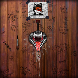 after_fellatio after_oral after_sex ambiguous_fluids angry anthro ball_gag bdsm bdsm_gear black_ball_gag black_body black_fur black_fur_markings black_hair black_nose bodily_fluids bondage bound breathable_gag brown_eyes collar cum cum_drip cum_from_nose cum_in_mouth cum_in_nose cum_inside cum_on_face cum_on_tongue dripping drool_on_face drooling drooling_tongue facial_piercing forced forced_oral fur fur_markings furniture gag gagged gagged_drooling genital_fluids glory_hole glory_hole_station hair jewelry leaking leaking_cum leaking_precum leash leash_in_mouth leash_pull male marker markings mouth_shot multicolored_body multicolored_fur necklace nose_piercing nose_ring object_in_mouth open_mouth oral oral_penetration pencil_(object) penetration photo picture_frame piercing piercing_bondage pink_tongue precum precum_drip precum_on_face precum_on_tongue precum_string red_body red_fur restrained ring ring_gag ring_piercing saliva saliva_drip saliva_on_tongue saliva_string sex sharp_teeth simple_background solo tally_marks tape teeth teeth_showing text through_wall tongue tongue_out tongue_piercing wall_(structure) western_tally_marks white_body white_fur wood wood_furniture wood_wall erickredfox redrick_(erickredfox) canid canine fox mammal red_fox true_fox 1:1 absurd_res english_text hi_res huge_filesize spanish_text