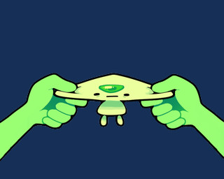 ambiguous_gender dot_eyes duo female forehead_gem gem micro not_furry peridot_(gem) simple_eyes toony discount-supervillain cartoon_network steven_universe peridot_(steven_universe) smolidot gem_(species) human mammal peridot_(gem_species) 5:4 alpha_channel digital_media_(artwork)