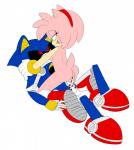 accessory anthro boots breasts clothing cowgirl_position duo female footwear from_front_position genitals hair_accessory hairband machine nude on_bottom on_top penetration pink_body pussy sex shoes vaginal vaginal_penetration amatsucat sega sonic_the_hedgehog_(series) amy_rose metal_sonic eulipotyphlan hedgehog mammal robot 2015 absurd_res hi_res