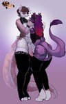 anthro bdsm bite bondage bound intersex intersex/male latex male tail yootak mythology sentinelapoc demon dragon hybrid mammal murid murine mythological_creature mythological_scalie rat rodent scalie