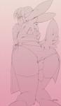 balls butt erection lagomorph looking_back male mammal monochrome panties panties_aside penis rabbit solo uncut underwear zeiro
Rating: Explicit
Score: 15
User: Peekaboo
Date: November 18, 2013