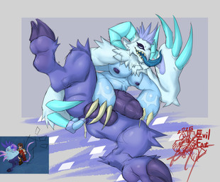 feet foreskin genitals hooves licking male penis self_lick sex solo tail tail_fetish tail_play tail_sex tongue tongue_out demonrat roco_kingdom roco_kingdom:world bovid caprine goat mammal absurd_res hi_res