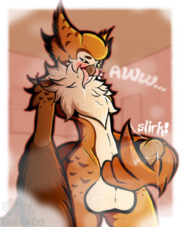 ahegao anthro balls beak black_sclera bodily_fluids cum drooling feather_hands feathers fluffy genital_fluids genitals humanoid_genitalia humanoid_penis looking_pleasured male masturbation messy musk musky_balls musky_penis open_beak open_mouth penis saliva simple_background solo tears tears_of_pleasure text tongue tongue_out lucardo_cruz lunard_hooter avian bird owl hi_res