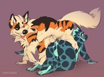 all_fours anal anal_knotting anal_penetration animal_genitalia animal_penis anthro anthro_on_feral anthro_penetrated ass_to_ass balls belly bestiality blush bodily_fluids butt canine_genitalia canine_penis claws cum cum_in_ass cum_inside digitigrade duo erection feral feral_penetrating feral_penetrating_anthro finger_claws genital_fluids genitals interspecies knot knot_root knot_tugging knotted_penis knotting leaking_cum looking_pleasured male male/male male_on_feral male_penetrated male_penetrating male_penetrating_male overweight overweight_male penetration penile penile_penetration penis quadruped reverse_doggystyle sex sheath size_difference toe_claws mintyderg mythology nintendo pokemon minty_(mintyderg) rethex arcanine canid canine dragon generation_1_pokemon mammal mythological_creature mythological_scalie pokemon_(species) scalie absurd_res hi_res
