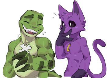 Rating: s
ID: 5732028
Date: 2025-07-24 18:52:28 -0400
Status: active
Score: 34
alligator alligatorid allister_gator_(poppy_playtime) anthro belly catnap_(poppy_playtime) claws crocodilian domestic_cat duo felid feline felis green_body hi_res jewelry laugh male mammal mob_entertainment nightmare_critters pecs pendant pitania4 poppy_playtime purple_body reptile scalie smiling_critters tail talking_to_another post #5732028