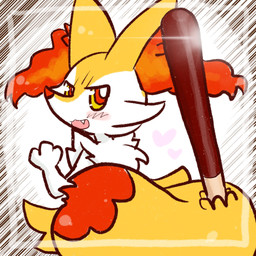 3_fingers ambiguous_anthro ambiguous_gender anthro arm_tuft biped blush blush_lines blush_stickers cheek_tuft cute_fangs dipstick_tail facial_tuft fangs fingers food fur hip_tuft inner_ear_fluff lens_flare looking_at_viewer looking_back looking_back_at_viewer markings multicolored_body multicolored_fur nude_ambiguous nude_anthro object_in_tail open_:3 open_mouth open_smile pointy_ears prick_ears rear_view red_body red_eyes red_fur red_inner_ear_fluff red_nose red_tail_tip shoulder_tuft simple_background smile solo standing tail tail_markings tapering_snout teeth tuft two_tone_tail white_background white_body white_fur yellow_body yellow_fur yellow_sclera yellow_tail annyui0611 nintendo pocky pocky_and_pretz_day pokemon braixen canid generation_6_pokemon mammal pokemon_(species) 1:1 2021 colored digital_drawing_(artwork) digital_media_(artwork) flat_colors half-length_portrait hi_res japanese_description portrait translated_description