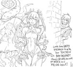 2020 action_taimanin baalbuddy comic english_text eyes_closed female group hair hi_res human humor long_hair male mammal mizuki_yukikaze monochrome not_furry open_mouth open_smile smile taimanin_(series) tentacle_creature tentacles text three_wolf_moon trio