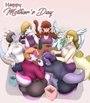 5_fingers abstract_background alcohol amber_eyes anthro beverage big_breasts big_tail blue_body blue_eyeshadow blue_scales blush bodily_fluids bone_frill bottomwear bra braided_hair breasts brown_body brown_fur brown_hair candy chocolate cleavage clothed clothing container crying cup curvy_figure denim denim_bottomwear denim_clothing dessert drinking_glass eyelashes eyes_closed eyeshadow eyewear facial_horn feathered_wings feathers female fingers fluffy fluffy_tail food freckled_face freckles frill_(anatomy) fur glass glass_container glass_cup glasses glistening glistening_body glistening_scales green_hair grey_body grey_eyes grey_scales group hair head_crest head_frill holidays horn jacket jeans long_hair long_tail looking_at_viewer looking_back looking_back_at_viewer makeup markings mature_anthro mature_female mole_(marking) multicolored_body multicolored_fur multicolored_scales nose_horn pale_body pale_scales pants pink_body pink_scales purple_body purple_bra purple_clothing purple_hair purple_scales purple_underwear red_eyes scales short_hair sitting skirt spiked_tail spikes spikes_(anatomy) tail tan_body tan_fur tan_scales tears tears_of_joy thick_thighs topwear two_tone_body two_tone_fur two_tone_scales underwear voluptuous voluptuous_anthro voluptuous_female white_body white_scales wide_hipped_anthro wide_hipped_female wide_hips wine wine_glass wings yellow_sclera frederickjdr cavemanon_studios i_wani_hug_that_gator mother's_day snoot_game angel_(snoot_game) cassandra_(snoot_game) hannah_(snoot_game) samantha_(snoot_game) sophia_payne tarja_(snoot_game) trish's_mom_(snoot_game) ceratopsian dinosaur hadrosaurid haplorhine mammal monkey ornithischian ornithopod parasaurolophus prehistoric_species primate pterodactylus pterosaur reptile scalie simian_(species) spinosaurid spinosaurus stegosaurian stegosaurus theropod thyreophoran triceratops troodon troodontid 2025 digital_drawing_(artwork) digital_media_(artwork) hi_res
