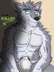 anthro biceps bulge clothing fur jockstrap looking_at_viewer male muscular muscular_anthro muscular_male nude simple_background smile solo underwear apache_(artist) canid canine canis mammal wolf 2019 3:4 digital_media_(artwork) hi_res