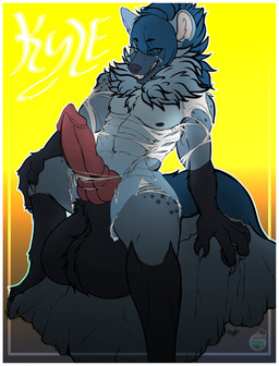 animal_genitalia animal_penis anthro balls big_balls biped bite_mark blue_eyes border canine_genitalia canine_penis clothing erection fur genitals hair huge_balls hyper hyper_balls hyper_genitalia knot male muscular muscular_anthro muscular_male nipples penis simple_background smile solo species_transformation surprised torn_clothing transformation white_border jarofslime_(artist) mythology kyle_(bluspotter) canid canine hyena mammal mythological_canine mythological_creature spotted_hyena werecanid werecanine werecreature werewolf 2019 digital_media_(artwork) hi_res