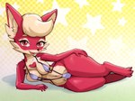 anthro bikini canid canine clothing female fox lofty_(lofty_games) mammal melonleaf solo swimwear