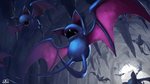 ambiguous_gender cave detailed_background group membrane_(anatomy) membranous_wings open_mouth teeth wings supearibu nintendo pokemon generation_1_pokemon pokemon_(species) zubat 16:9 2020 hi_res widescreen