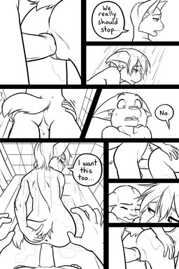 adolescent anthro anthro_on_anthro anthro_penetrated anthro_penetrating anthro_penetrating_anthro anus backsack balls bathroom bent_over blush brother_penetrating_sister clitoris dialogue duo erection explicitly_stated_consent female female_penetrated first_person_view from_behind_position fur genitals hair humanoid_genitalia humanoid_penis humanoid_vulva intraspecies male male/female male_penetrating male_penetrating_female male_pov nude penetrating_pov penetration penile penile_penetration penis penis_in_vagina sex shallow_penetration shower shower_sex sibling_incest speech_bubble standing text vaginal vaginal_penetration vulva water young black-kitten sebastien_(black-kitten) serah_(black-kitten) felid feline lynx mammal 2:3 5:8 comic digital_drawing_(artwork) digital_media_(artwork) english_text hi_res line_art monochrome multiple_scenes redraw sketch brother_(lore) brother_and_sister_(lore) incest_(lore) sibling_(lore) sister_(lore) twincest_(lore) twins_(lore)
