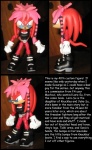 anthro female figurine photo real solo tail text toy wakeangel2001 archie_comics sega sonic_the_hedgehog_(archie) sonic_the_hedgehog_(comics) sonic_the_hedgehog_(series) lara-su echidna eulipotyphlan hedgehog mammal monotreme english_text hi_res