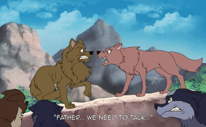 alternate_universe angry bad_parenting confrontation duo female feral male vermillion_(jungle_book) emberwolfsart jungle_book_shonen_mowgli nippon_animation the_jungle_book lala_(jungle_book) canid canine canis mammal wolf hi_res daughter_(lore) father_(lore) father_and_child_(lore) father_and_daughter_(lore) parent_(lore) parent_and_child_(lore) parent_and_daughter_(lore)
