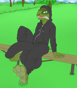 aroused balls bench big_balls big_bulge big_penis bottomwear bulge butt clothed clothing detailed_bulge erection food fruit genitals grass greenery half-erect happy hoodie huge_balls huge_bulge huge_penis hyper hyper_balls hyper_bulge hyper_genitalia hyper_penis jogger jogging_pants leaning leaning_backward leg_out looking_at_viewer male pants park paws penis plant public public_erection shorts shrub skimpy smile solo tenting tight_bottomwear tight_bulges tight_clothing tight_shorts tight_underwear tongue topwear underwear zipper conditional_dnp samagthrav2 nintendo pokemon alex_(flardan) axew generation_5_pokemon pokemon_(species) absurd_res hi_res