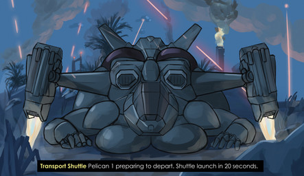 aircraft airplane anthro back_wings big_breasts breasts cockpit dropship female forest green_body jet jet_engine jungle looking_at_viewer machine metallic_body navel non-mammal_breasts non-mammal_navel not_furry nude nude_anthro nude_female plant solo text thick_thighs tree vehicle vtol weapon wings qwerty1989 helldivers aeromorph living_aircraft living_machine living_vehicle digital_media_(artwork) english_text hi_res