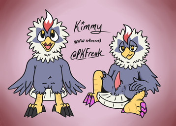 animal_genitalia animal_penis anus beak black_claws blue_body blue_feathers claws cloaca cloacal_penis feathers feet genitals half-closed_eyes looking_at_viewer looking_up male narrowed_eyes open_beak open_mouth painted_claws penis pokemorph presenting presenting_penis purple_claws relaxed_expression simple_background sitting solo spread_legs spreading standing star_eyes tail tail_feathers talons tan_body tan_feathers toes winged_arms wings pkfreak nintendo pokemon kimmy_(psykwol) generation_5_pokemon pokemon_(species) rufflet model_sheet
