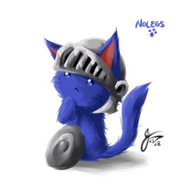 armor blue_body blue_eyes blue_fur fur headgear helmet shield tail warrior guardian_fish epic_battle_fantasy nolegs_(ebf) domestic_cat felid feline felis limbless_cat mammal 1:1 digital_drawing_(artwork) digital_media_(artwork)