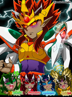 2_horns 5_fingers angry armor arms_bent black_background black_claws blonde_hair blue_eyes blue_hair breastplate brown_body brown_skin claws closed_frown clothed clothed_humanoid clothed_male clothing cracked_horn cross-popping_vein crown dialogue electricity electricity_manipulation elemental_manipulation eyelashes eyes_closed fangs feathered_wings feathers finger_claws fingers frown frowning_at_another furrowed_eyebrows gauntlets gem gloves green_eyes green_hair green_sclera grey_horn group hair handwear happy headgear horn humanoid_pointy_ears larger_humanoid larger_male light looking_up_at_another male male_humanoid medium_hair mouth_closed noseless not_furry open_frown open_mouth open_smile pauldron pink_tongue pointy_ears purple_body purple_skin question_mark red_eyes red_hair red_sclera ruby_(gem) short_horn simple_background size_difference small_horn smaller_humanoid smaller_male smile smiling_at_another solo_focus speech_bubble spiky_hair teeth text text_in_eyes tiara tongue wings worried_look yelling yellow_eyes yellow_wings jooniethenight demon_slayer aizetsu_(demon_slayer) karaku_(demon_slayer) sekido_(demon_slayer) urogi_(demon_slayer) zohakuten_(demon_slayer) demon demon_humanoid horned_humanoid humanoid winged_humanoid 2024 3:4 artist_name colored digital_drawing_(artwork) digital_media_(artwork) english_description japanese_text lighting shaded thai_description thai_text translation_request