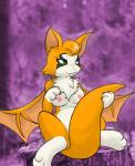 bat bedroom_eyes breasts convenient_censorship dunewulff dust:_an_elysian_tail female fidget_(elysian_tail) green_eyes half-closed_eyes mammal narrowed_eyes nimbat nipples seductive semi-anthro solo tail tail_censorship wings