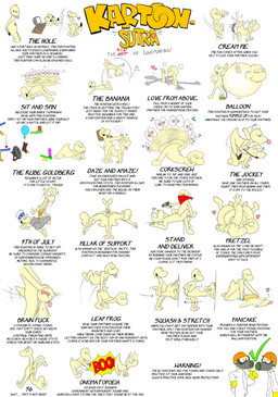 aiming_gun air_inflation air_pump all_the_way_through ambiguous_gender ambiguous_penetration armor balloon banana_peel big_nose biped bit_gag bodily_fluids boots brick bulge cartoon_physics check_mark clothing computer computer_mouse cream_pie_(food) desk dildo directional_arrow dizzy dot_eyes duo ear_penetration elastic electric_fan electronics eyes_closed fire flattened flexible floating_eyebrows footwear furniture gag gagged gas_mask genitals gesture glory_hole gloves grabbing_head_bump gun hammer hand_gesture handgun handwear hard_hat hat hazmat_suit head_bump head_tuft headgear headwear heart_eyes heart_symbol helmet holding_gun holding_handgun holding_object holding_ranged_weapon holding_revolver holding_weapon hole_(pit) hose hose_inflation humor in_one_ear_and_out_the_other inflatable inflation kerchief keyboard kissing leapfrog leg_grab lying male malleable_body mask mindfuck motion_lines not_furry nude on_back on_front onomatopoeia open_mouth penetration penile penile_penetration penis penis_in_ear person_shaped_hole pose profanity pun ranged_weapon red_kerchief reins revolver riding_crop riding_on_back rolling_pin rube_goldberg_machine scut_tail sex_positions sex_toy shoes short_tail simple_background simple_eyes slipping smile smoke sound_effects spinning squashed_body standing surprised surrendering sweat sweatdrop table tail text throwing_food thumbs_up tongue tongue_out tools toony top_hat tuft visual_pun weapon whip white_background yellow_body yellow_clothing yellow_gloves yellow_handwear daztoons kama_sutra unnamed_character humanoid 2026 colored digital_drawing_(artwork) digital_media_(artwork) english_text