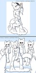 goo_transformation latex transformation leanthesillycat_(artist) boy_kisser_(meme) domestic_cat felid feline felis human mammal absurd_res hi_res meme