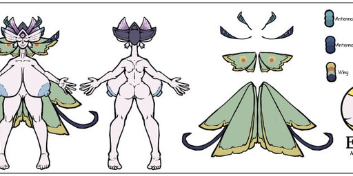 big_breasts breasts clothing coat ekka_(monster_train_2) female happy huge_breasts hyper hyper_breasts smny solo solo_focus topwear ekka cyclops demon dryad humanoid hybrid model_sheet tagme
