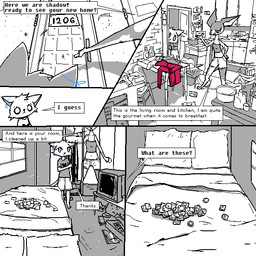 age_difference anthro apartment clothing condom dialogue duo eyelashes eyes_closed female fur gun hairless heart_symbol inner_ear_fluff male messy_room older_female ranged_weapon ribbons sexual_barrier_device shirt tail text topwear tuft weapon white_body white_fur young younger_male naircat femnair shadow_(naircat) domestic_cat felid feline felis hairless_cat mammal sphynx_(cat) 1:1 aliasing binary_drawing comic digital_drawing_(artwork) digital_media_(artwork) english_text adopted_(lore) adopted_son_(lore) adoptive_mother_(lore) mother_(lore) mother_and_child_(lore) mother_and_son_(lore) parent_(lore) parent_and_child_(lore) parent_and_son_(lore) son_(lore)