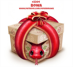ambiguous_gender black_eyes feral gift humor pun red_body red_scales ribbons scales simple_background solo tan_body tan_scales tongue tongue_out visual_pun white_background piper_thibodeau boa_(snake) boa_constrictor boinae reptile scalie snake digital_media_(artwork) digital_painting_(artwork) painting_(artwork)