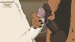 5_fingers anthro balls big_penis bodily_fluids body_hair bouncing_balls bouncing_penis brown_balls brown_body brown_fur brown_penis claws close-up duo erection faceless_character faceless_male fingers front_view frottage fur genital_fluids genital_focus genital_shot genitals hand_on_penis handjob handjob_frottage humanoid_genitalia humanoid_penis male male/male markings massage masturbation nude penile penile_masturbation penis penis_grab penis_shot penises_crossing penises_touching petting precum precum_on_hand precum_on_penis precum_string pubes rubbing rubbing_penis sex spots spotted_body tan_body tan_fur thick_penis wet wet_penis white_body white_fur white_penis bikomation conditional_dnp beastars netflix collot_(beastars) miguno_(beastars) canid canine canis domestic_dog herding_dog hyena mammal old_english_sheepdog pastoral_dog sheepdog spotted_hyena 2d_animation animated digital_media_(artwork) frame_by_frame loop short_playtime widescreen