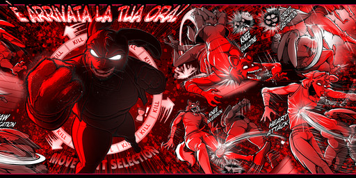 aggressive angry anthro ball_punching ballbusting blood bodily_fluids broken_leg cock_and_ball_torture dialogue duo female fighting_pose genital_torture group italian_accent kick male manga_style martial_arts muay_thai pose punch red_background roundhouse_kick saliva simple_background slightly_chubby spine_break text violence violence_focus softbunnyhouse fatima_coco tod_(softbunnyhouse) hyena lagomorph leporid mammal rabbit absurd_res comic hi_res italian_text translation_check translation_request