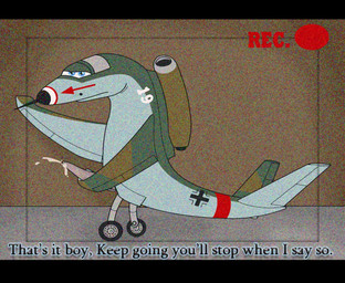 aircraft airplane blue_eyes bodily_fluids camera_view cum cumshot ejaculation erection feral genital_fluids genitals jet looking_at_viewer luftwaffe machine male masturbation orgasm penile penile_masturbation penis recording solo tapering_penis text vehicle what where_is_your_god_now why renegadepit he_162 heinkel_flugzeugwerke dire_machine living_aircraft living_machine living_vehicle 2011 english_text