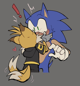 2_tails 5_fingers anthro anthro_on_anthro black_bottomwear black_clothing black_hoodie black_nose black_pants black_topwear blue_body blue_fur blue_tail blush blush_lines bottomwear brown_body brown_ear_tips brown_ears brown_fur cheek_tuft clothed clothed_anthro clothed_male clothing conjoined_eyes dipstick_ears dipstick_tail duo ear_markings exclamation_point facial_tuft fingers fur gloves gloves_only green_eyes grey_background grey_clothing grey_gloves grey_handwear hand_on_cheek handwear handwear_only heart_symbol hood hoodie interspecies kiss_on_lips kissing male male/male male_anthro markings mostly_nude mostly_nude_anthro mostly_nude_male multi_tail multicolored_body multicolored_clothing multicolored_ears multicolored_fur multicolored_gloves multicolored_handwear orange_body orange_ears orange_fur orange_tail pants short_sleeves short_tail simple_background standing surprise_kiss surprised tail tail_markings tan_body tan_fur topwear tuft two_tone_body two_tone_clothing two_tone_ears two_tone_fur two_tone_gloves two_tone_handwear two_tone_hoodie two_tone_tail white_body white_clothing white_fur white_gloves white_handwear white_tail white_tail_tip wide_eyed yellow_clothing yellow_hoodie yellow_topwear duncanscocc netflix sega sonic_prime sonic_the_hedgehog_(series) sonic_the_hedgehog tails_nine canid canine eulipotyphlan fox hedgehog mammal 2025 hi_res