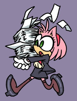 accessory anthro big_eyes black_bottomwear black_clothing black_nose black_skirt blazer bottomwear clothed clothed_anthro clothed_female clothing eyelashes female female_anthro footwear front_view fully_clothed fully_clothed_anthro fully_clothed_female gloves green_eyes hair hair_accessory hairband handwear high_heels holding_object holding_paper legwear open_mouth paper paper_stack pink_ears pink_hair running shirt shoes side_view simple_background skirt solo tan_body tan_inner_ear tan_skin three-quarter_view topwear walking white_clothing white_gloves white_handwear white_sclera working creoquedibujo sega sonic_the_hedgehog_(series) amy_rose eulipotyphlan hedgehog mammal 2025 digital_drawing_(artwork) digital_media_(artwork) full-length_portrait hi_res portrait