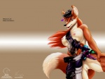 animal_dildo animal_sex_toy anthro baldric beret big_breasts breasts clothing dildo equine_dildo female genitals hat headgear headwear nipples nude pussy red_eyes sex_toy solo tail thor_(dildo) nexus canid canine fox mammal 4:3 wallpaper