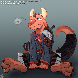3_toes armor belt blue_eyes bottomwear chainmail claws cleric clothed clothing feet fully_clothed horn mace male melee_weapon pants shield simple_background sitting snout solo tail toes weapon asbel_lhant conditional_dnp mythology chime valus_the_kobold dragon kobold lizard mythological_creature mythological_scalie reptile scalie 1:1 2019 hi_res