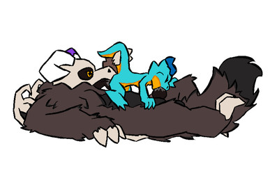 69_position anthro bodily_fluids bone brown_body brown_fur claws cunnilingus duo fellatio female fur grey_body grey_fur grey_underbelly male male/female oral penile raised_tail saliva sex skull skull_head tail teal_body teal_scales vaginal yellow_underbelly gravel_pit_(artist) pebble_(gravel_pit) kobold scalie titan_(the_owl_house) hi_res
