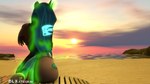 16:9 3d_(artwork) absurd_res anthro anthrofied arthropod beach beach_chair big_butt bikini bikini_bottom bikini_thong bikini_top butt chair changeling clothing cloud digital_media_(artwork) embrace english_text equid equine evening female friendship_is_magic furniture glowing glowing_wings green_glow hasbro hi_res hiding_face horn horse hug insect_wings long_nails magic magic_user magician mammal my_little_pony olkategrin on_chair pony queen_chrysalis_(mlp) rock sand sea seaside self_hug sitting sitting_on_chair sky small_waist small_wings solo source_filmmaker_(artwork) spread_wings stylized stylized_text summer sun swimwear text thong transformation underwear wallpaper water watermark wide_hips widescreen wings