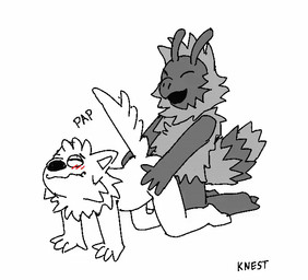all_fours anal anal_penetration antennae_(anatomy) anthro arthropod_abdomen balls blush butt butt_grab doggystyle dominant dominant_male duo erection eyes_closed feet feet_in_air from_behind_position from_front_position fur genitals hand_on_butt humping leg_glider_position leg_grab looking_pleasured lying male male/male male_penetrated male_penetrating male_penetrating_male missionary_position mouth_closed nipples on_back penetration penile penile_penetration penis penis_in_ass position_change position_switch raised_leg raised_tail sex simple_background smile submissive submissive_male tail thigh_grab white_body white_fur knest normalsville ferris_(normalsville) owen_(normalsville) arthropod bee canid canine canis domestic_dog hymenopteran insect mammal 2026 animated animated_webp monochrome