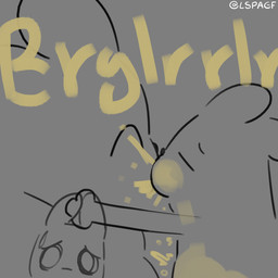 ambiguous_gender anthro bodily_fluids burp_fetish burp_kissing burp_swallowing duo eyes_closed holding_head kissing male onomatopoeia overweight prey_transfer sound_effects sweat text vore x-ray_view lspagf rain_world videocult gourmand_(rain_world) survivor_(rain_world) slugcat 1:1 absurd_res hi_res