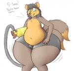 anthro big_butt bottomwear bulge butt clothed clothing expansion helium helium_tank hip_expansion holding_object huge_butt huge_hips huge_thighs inflation legwear male navel simple_background solo standing thick_thighs tights white_background wide_hips theheliumtiger canid canine fox mammal 2014