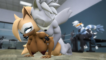 69_position anthro big_breasts black_body black_fur black_lipstick blue_body blue_fur bottomwear breasts brown_body brown_skin clenched_teeth clothed clothing doggystyle duo eye_roll eyes_closed feet female female_anthro from_behind_position fur genitals grey_body grey_fur group gym hand_on_butt hand_on_penis humanoid_feet humanoid_hands inside lifting_dumbbell lipstick looking_at_another looking_forward makeup male male/female male_anthro muscular muscular_male nude oral oral_penetration pants penetration penis plantigrade public public_sex sex shirt sport sportswear tan_body tan_fur teeth topwear training vaginal vaginal_penetration white_body white_fur juicyducksfm idw_publishing sega sonic_the_hedgehog_(comics) sonic_the_hedgehog_(idw) sonic_the_hedgehog_(series) adam_(juicyducksfm) fan_character hunter_(mrfrenchyjackal) tangle_the_lemur whisper_the_wolf canid canine canis jackal lemur mammal primate ring-tailed_lemur strepsirrhine wolf 16:9 3d_(artwork) digital_media_(artwork) hi_res source_filmmaker_(artwork) widescreen