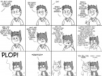 anthro dialogue duo fandom furry_fandom human_to_anthro humor in_denial male meta_humor nude species_transformation text the_truth transformation billy_fore marco_and_marty marco_marcowitz domestic_cat felid feline felis human mammal 2010 4:3 bad_metadata comic english_text greyscale missing_sample monochrome sequence