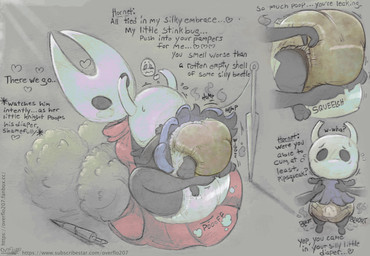 age_difference anthro aroused bodily_fluids bone butt butt_focus cum cum_in_diaper diaper diaper_check diaper_humping dominant dominant_female duo fart feces female genital_fluids half-siblings holding_another hug hugging_another humiliation larger_female male male/female nervous orgasm size_difference skull skull_head smaller_male soiled_diaper soiling stink_fumes submissive submissive_male text unclean_diaper urine used_diaper wet_diaper young overflo207 hollow_knight_(franchise) team_cherry hornet_(hollow_knight) the_knight_(hollow_knight) animal_humanoid arachnid arachnid_humanoid arthropod arthropod_humanoid humanoid spider_humanoid vessel_(species) english_text hi_res url half_sister_(lore) sibling_(lore)