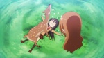 bestiality female female_on_feral feral grass group hooves human_on_feral interspecies male outside plant screencap unknown_artist seitokai_yakuindomo deer human mammal 16:9 wallpaper widescreen