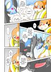 blue_eyes blush cloud comic duo english_text erection felid female feral floatzel generation_4_pokemon genitals kemono lol_comments luxray male male/female mammal mikaduki_karasu mustelid nintendo nude outside penis pokemon pokemon_(species) redoxx rozelyn_the_floatzel_(mischievous-skunk) talking_penis text third-party_edit translated water yellow_eyes